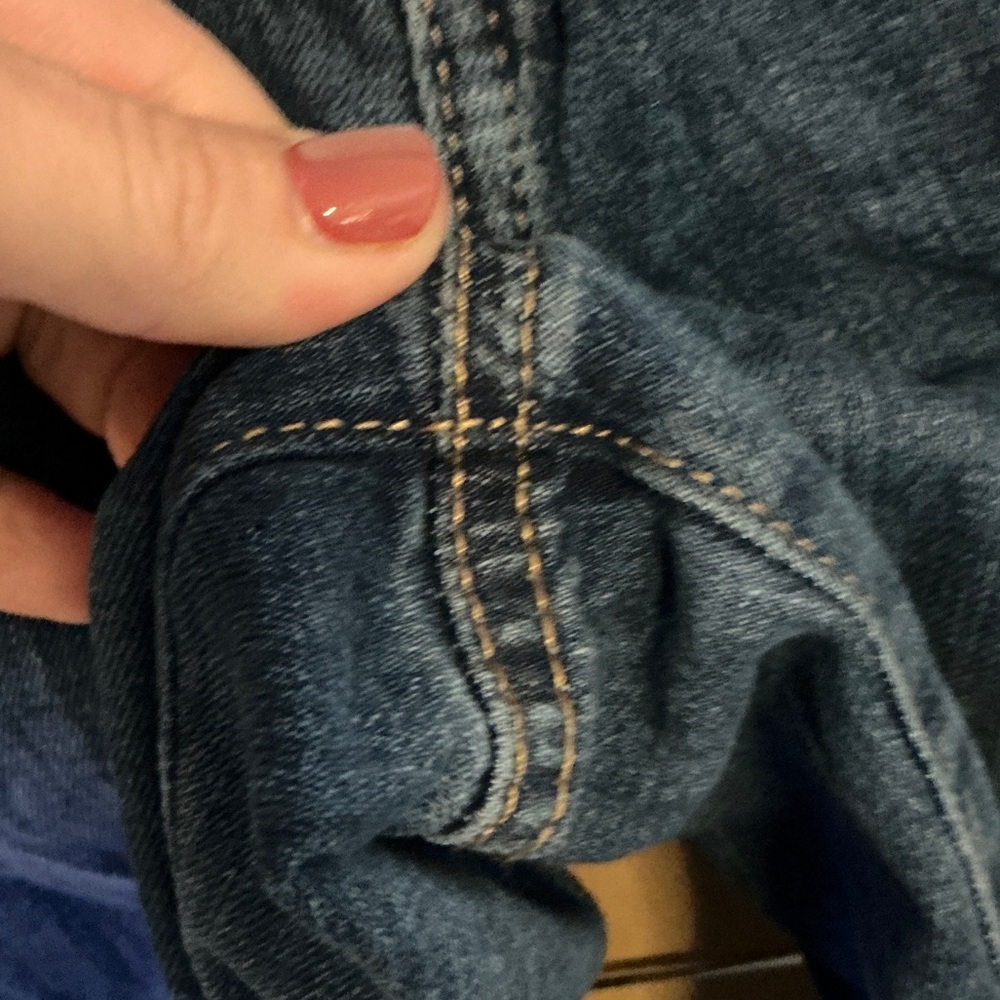 Sonoma Dark Blue Ankle Jeans 14P - Picture 3 of 6